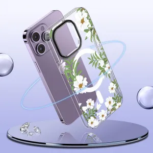 Tech-Protect Magmood MagSafe kryt na iPhone 13 mini, spring daisy