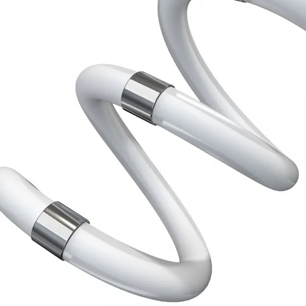 Dudao Self Organizing magnetický kábel USB / Lightning 5A 1m, sivý
