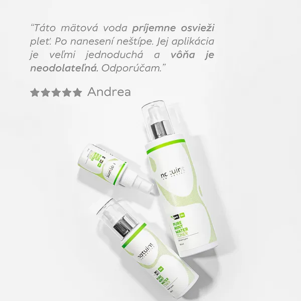 Natuint cosmetics BIO Mätová voda 50 ml