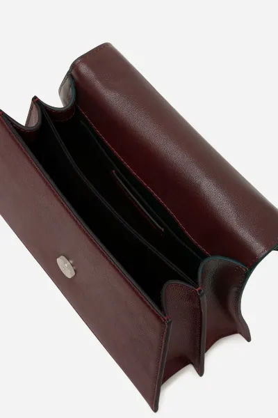 Crossbody Karl Lagerfeld K/Signature 2.0 Md Crossbody Windsor Burgundy