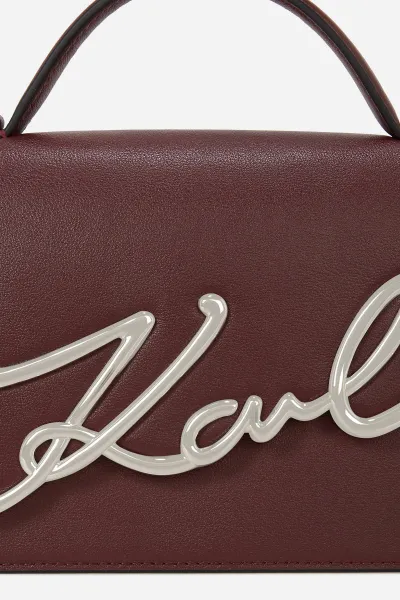 Crossbody Karl Lagerfeld K/Signature 2.0 Md Crossbody Windsor Burgundy