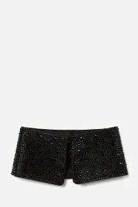 Golier Karl Lagerfeld K/Essential Huns Pick Collar Black Embellishment