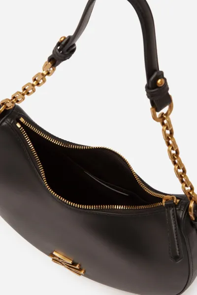 Kabelka Karl Lagerfeld K/Autograph Moon Shoulder Bag Black