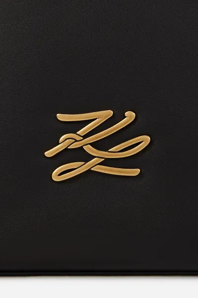 Kabelka Karl Lagerfeld K/Autograph Sm Bucket Black/Gold