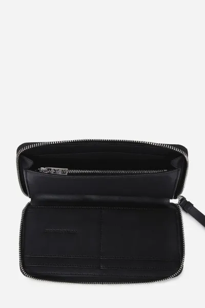 Peňaženka Karl Lagerfeld K/Circle Continental Wallet Black