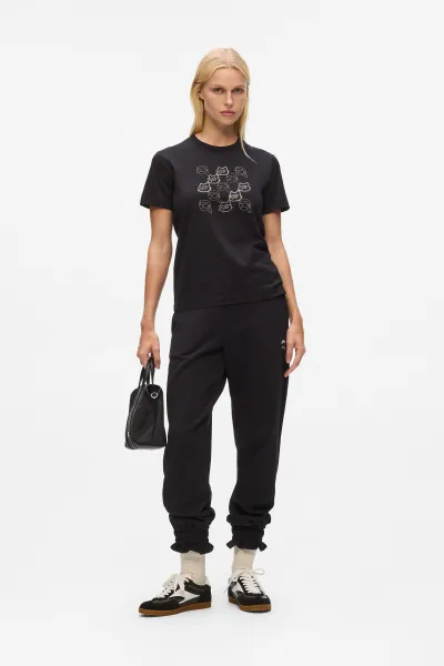 Tričko Karl Lagerfeld Ikon Seasonal Rs T-Shirt Gift Black