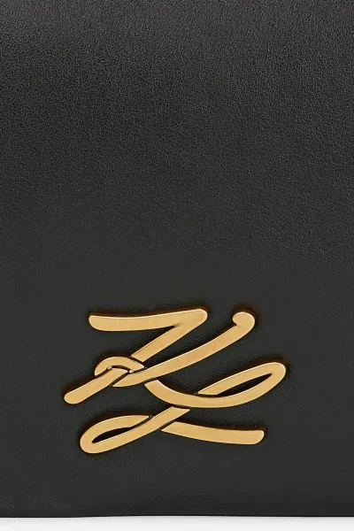 Crossbody Karl Lagerfeld K/Autograph Sm Crossbody Black/Gold