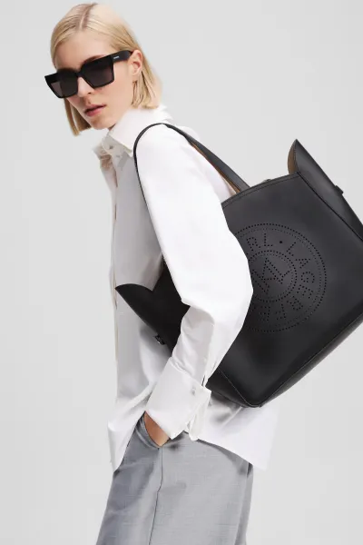 Kabelka Karl Lagerfeld K/Circle Md Zip Tote Black