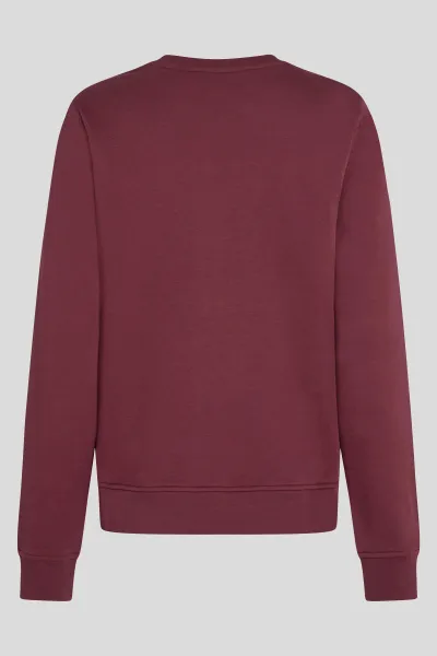 Mikina Karl Lagerfeld Signature Sequins Sweatshirt Windsor Burgundy