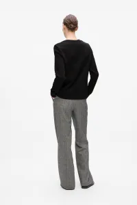 Mikina Karl Lagerfeld Signature Sequins Sweatshirt Black