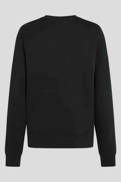 Mikina Karl Lagerfeld Signature Sequins Sweatshirt Black