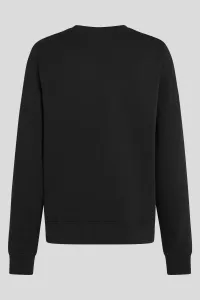 Mikina Karl Lagerfeld Signature Sequins Sweatshirt Black