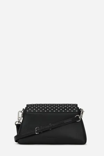 Crossbody Karl Lagerfeld Ikon/K Soft Crossbody Studs Black Embellishment