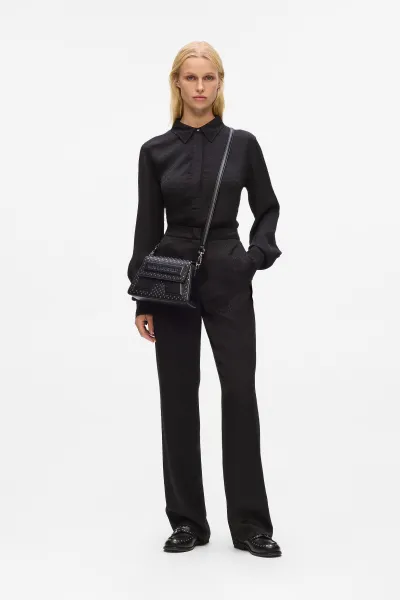 Crossbody Karl Lagerfeld Ikon/K Soft Crossbody Studs Black Embellishment