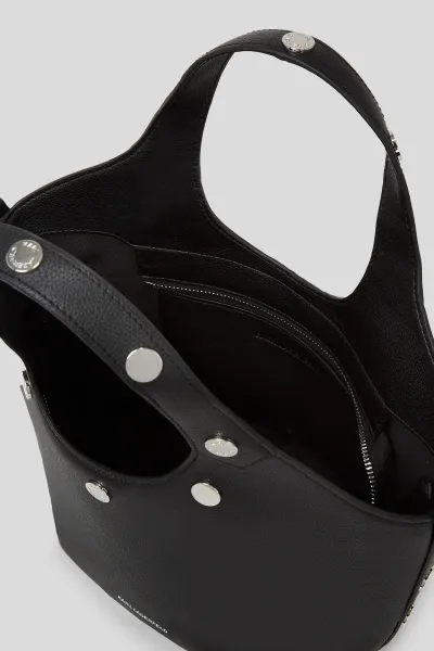 Kabelka Karl Lagerfeld K/Rocky Marais Sm Tote Black-Nickel