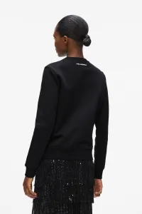Mikina Karl Lagerfeld Ikon Seasonal Rs Sweatshirt Black
