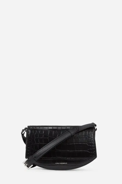 Crossbody Karl Lagerfeld K/Studio Cb Croc Black-Nickel