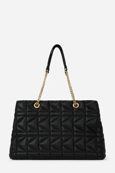 Kabelka Karl Lagerfeld K/Kuilt Tote Black/Gold