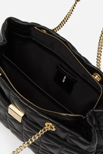 Kabelka Karl Lagerfeld K/Kuilt Tote Black/Gold