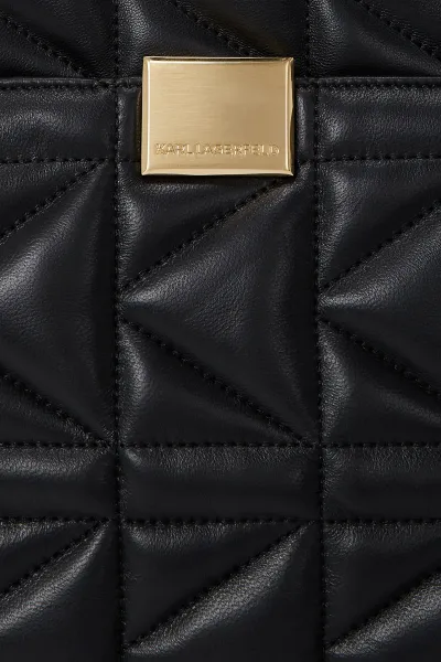Kabelka Karl Lagerfeld K/Kuilt Tote Black/Gold