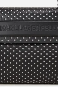 Kabelka Karl Lagerfeld Ikon/K Top Handle Studs Black Embellishment