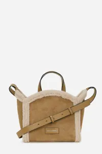 Kabelka Karl Lagerfeld K/Circle Sm Tote Shearling Caramel