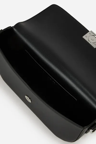 Kabelka Karl Lagerfeld K/Forever Shoulder Bag Black-Nickel