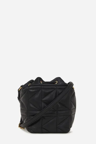Kabelka Karl Lagerfeld K/Kuilt Bucket Black/Gold