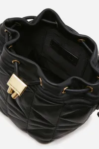 Kabelka Karl Lagerfeld K/Kuilt Bucket Black/Gold