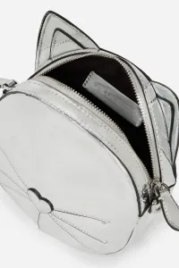 Kabelka Karl Lagerfeld Ikon Le Chat Bag Silver