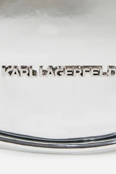 Kabelka Karl Lagerfeld Ikon Le Chat Bag Silver