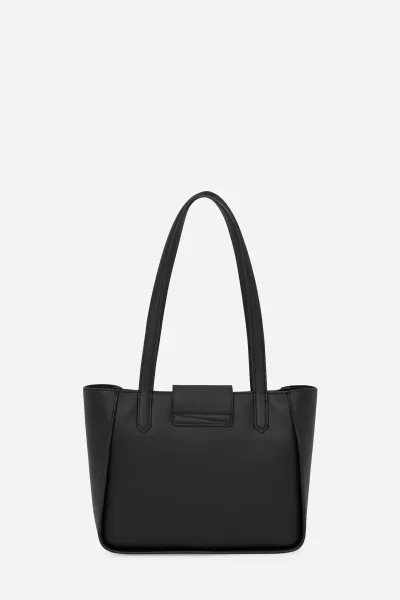 Kabelka Karl Lagerfeld K/Signature Sm Tote Black/Gold
