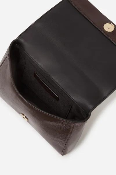 Crossbody Karl Lagerfeld K/Autograph Sm Cb Naplak Tobacco