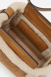 Kabelka Karl Lagerfeld K/Circle Sm Bucket Shearling Caramel