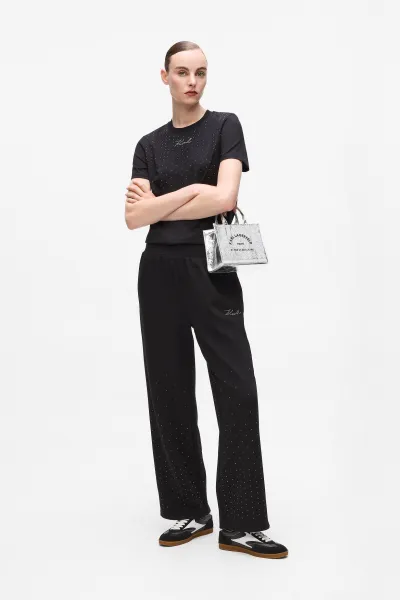 Kabelka Karl Lagerfeld K/Rsg Mini Sq Wrinkle Tote Silver