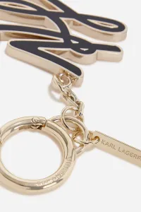 Kľúčenka Karl Lagerfeld K/Autograph Enamel Keychain Black/Gold