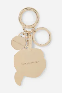 Kľúčenka Karl Lagerfeld Ikon Rhinestones Keychain Gold