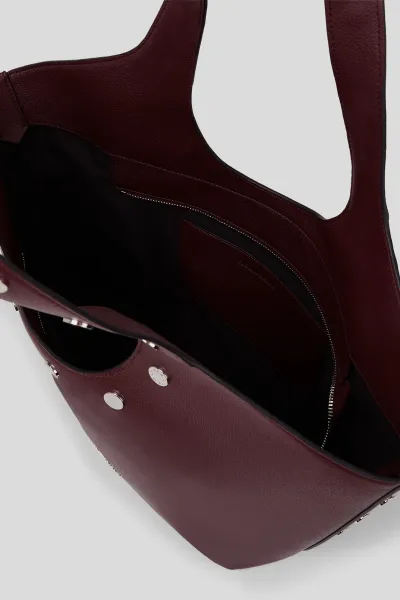 Kabelka Karl Lagerfeld K/Rocky Marais Md Tote Windsor Burgundy