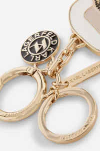 Kľúčenka Karl Lagerfeld Ikon Rhinestones Keychain Gold