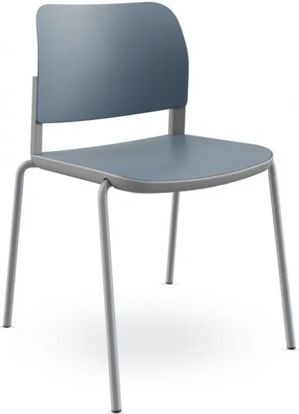 LD SEATING Konferenčná stolička DUO, DU-01-N2, sivá kostra