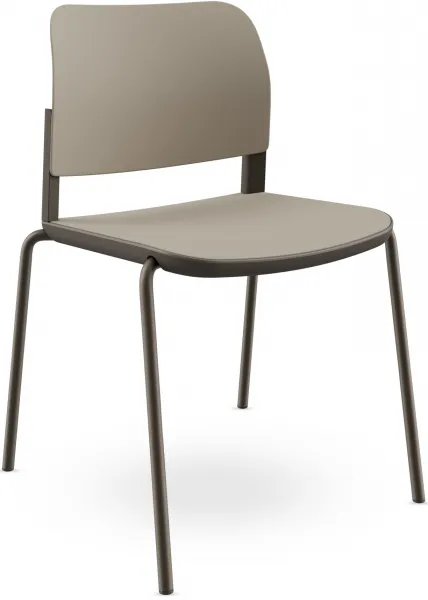 LD SEATING Konferenčná stolička DUO, DU-01-N7, bronzová kostra