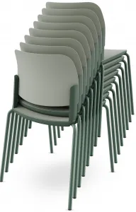 LD SEATING Konferenčná stolička DUO, DU-01-N7, bronzová kostra