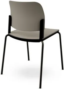 LD SEATING Konferenčná stolička DUO, DU-01-N1, čierna kostra