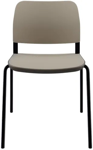 LD SEATING Konferenčná stolička DUO, DU-01-N1, čierna kostra