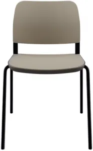 LD SEATING Konferenčná stolička DUO, DU-01-N1, čierna kostra