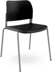 LD SEATING Konferenčná stolička DUO, DU-01-N2, sivá kostra