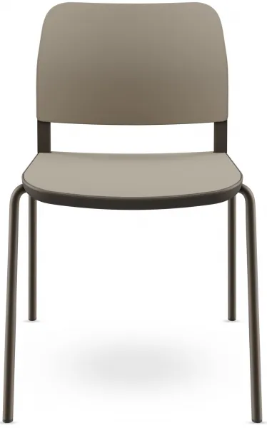 LD SEATING Konferenčná stolička DUO, DU-01-N7, bronzová kostra