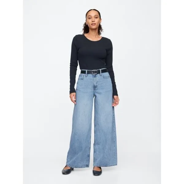 GAP Džínsy pre ženy  Baggy SuperSoft 713435-00 Veľkosť: 29LONG