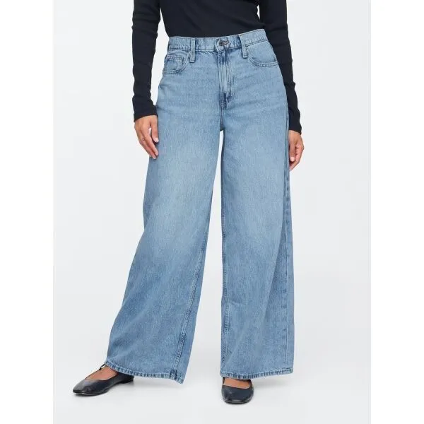 GAP Džínsy pre ženy  Baggy SuperSoft 713435-00 Veľkosť: 29LONG