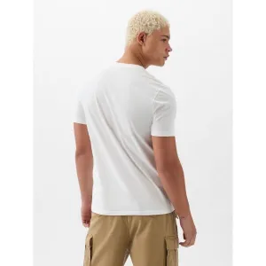 GAP V-EVERYDAY SOFT CREW - SOLID Unisex tričko, biela, veľkosť